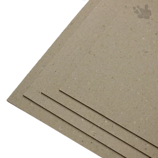 Papelão Paraná Cinza (Encadernação) 1,90mm A5 10 Folhas