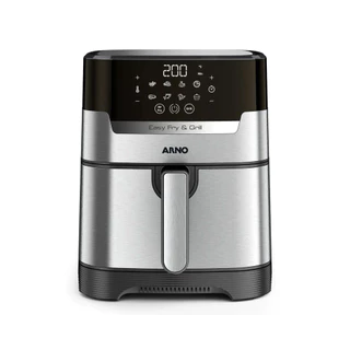 Fritadeira Airfry e Grill Arno Air Plus Expert EY505DB1 4,2L Digital Inox - 110V