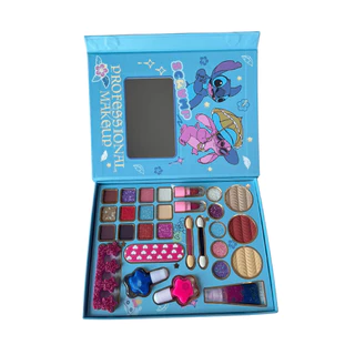 Paleta de maquiagem infantil Stitch - 29 em 1