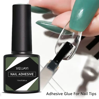 Cola Adesiva Para Unhas-Secagem Rápida , Forte , Colagem Acrílica UV Em Gel Acessórios De Pontas De & Falsas