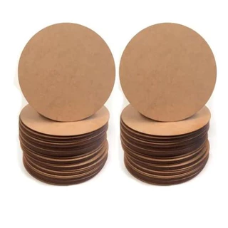 15 bases de Sousplat para Mesas Postas em MDF Premium 22cm de Diâmetro