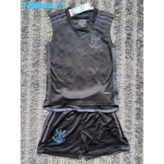 23 Colete Infantil Kit Kids Camisa De Time FLMG third Away