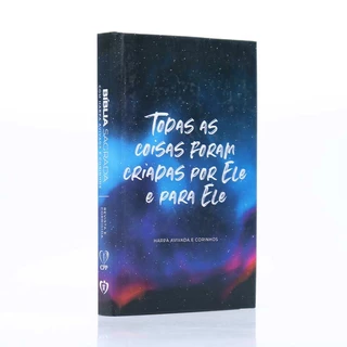 Bíblia Sagrada | Capa Dura Slim | RC | Harpa Avivada e Corinhos | Nébula