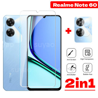 Para Realme Note 60 60x Note60 4G 2024 Telefone Vidro Temperado Protetor De Tela Transparente