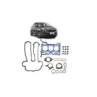 Jogo Juntas Cabeçote Ford Ka 1.0 12v TI-VCT 3 Cilindros Completo 2014 2015 2016 2017 2018