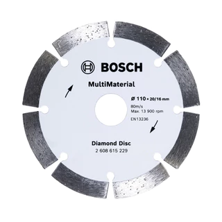 Disco Diamantado 110mm Bosch MultiMaterial Segmentado