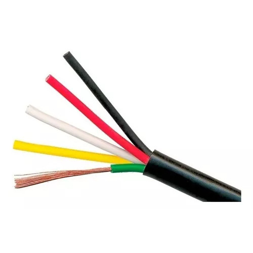 Cabo 5 Vias 0.50mm Flexível Instalação Ligação