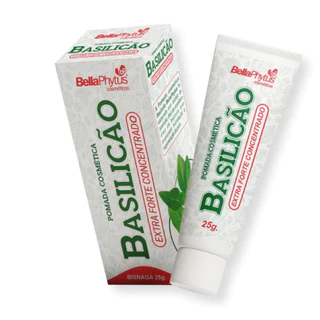 POMADA BASILICÃO AUXILIA NA REDUÇÃO DE CRAVOS ESPINHAS PELOS ENCRAVADOS BELLAPHYTUS 25G