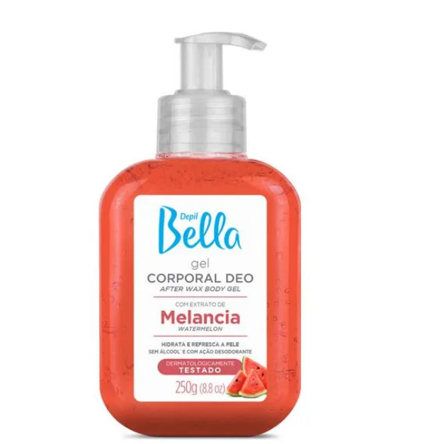 Imagem do produto GEL CORPORAL DEO MELANCIA DEPIL BELLA 250G