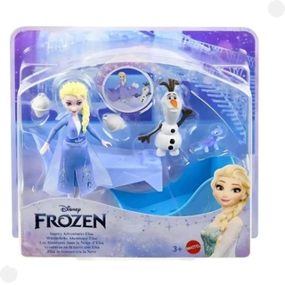 Boneca Elsa e Olaf Aventuras No Gelo com Elsa HRN64C -Mattel