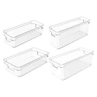 Kit 4 Organizadores de Armários Clear - Ou em Oferta na Shopee