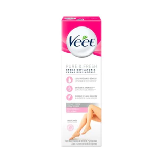 Creme Depilatório Veet Pure Fresh Pele Normal 100Ml -