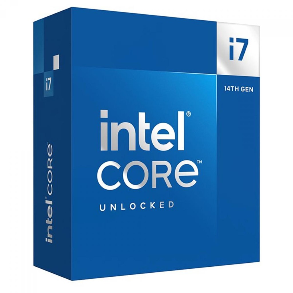 Processador Intel Core i7 14700KF, 3.4 GHz (5.6GHz Turbo) 20-C / 28-T, LGA1700, BX8071514700KF