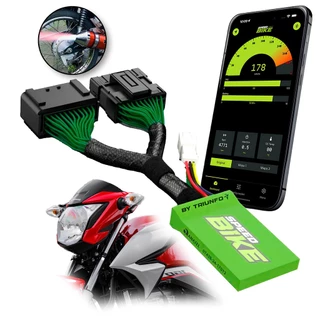 Módulo Injeção Programável Speed Bike Moto Honda Titan Fan Bros Twister Pop Sahara Xre Biz em Oferta na Shopee