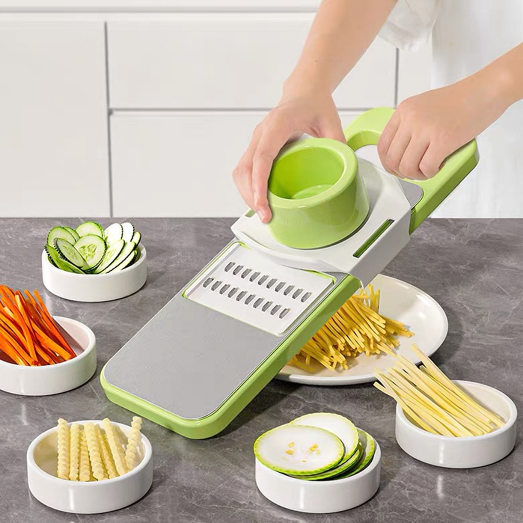 Fatiador Cortador De Legumes 5 Em 1 Fruta Ralador Cozinha De