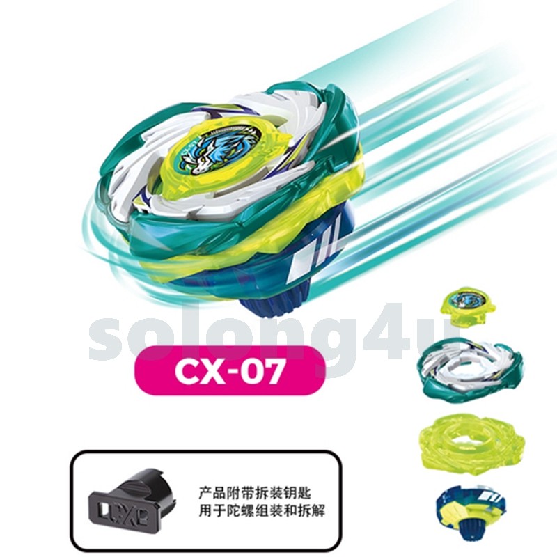 CX-07-007-08-01/02 BX Beys Piões Para Presente De Brinquedos