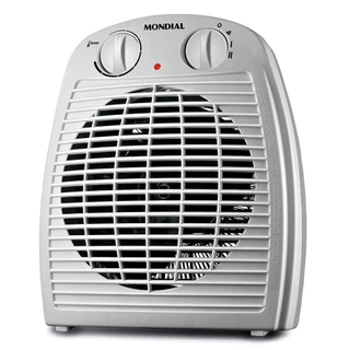 Aquecedor A Ar Mondial Cinza e Branco 2000W A-08