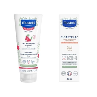 Kit Creme Cicastela 40Ml E Mustela Schisandra 200Ml- Mustela