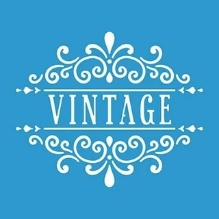 Stencil Litoarte  10 x 10 cm - ST-X-329 Selo Vintage em Oferta na Shopee