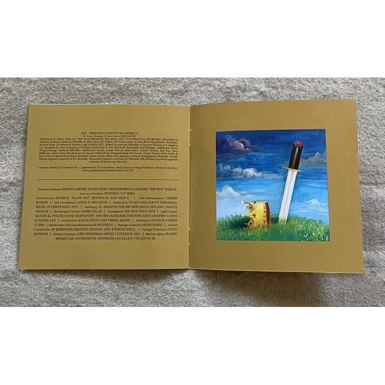 Kanye West My Beautiful Dark Twisted Fantasy Original CD Album
