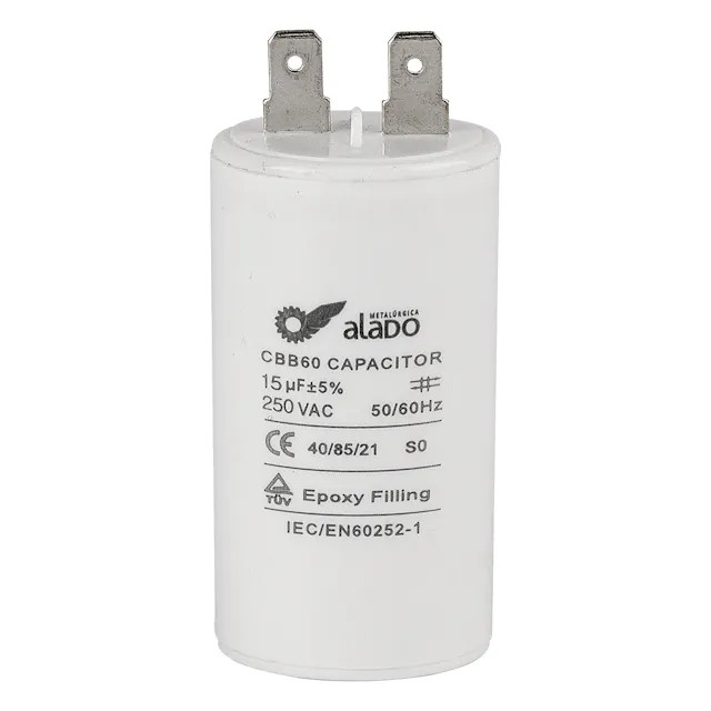 Capacitor Lavadora Electrolux 15uf 220 Volts
