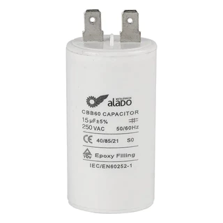 Capacitor Lavadora Electrolux 15uf 220 Volts