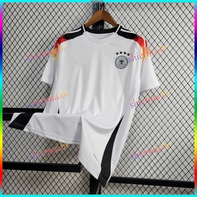 DG 2024 Home Futebol Equipa Camisa B-S IHRQ