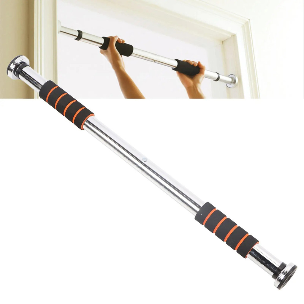 Barra Flexão De Porta Ajustável 62 até 100cm Treino Musculação Fitness ...