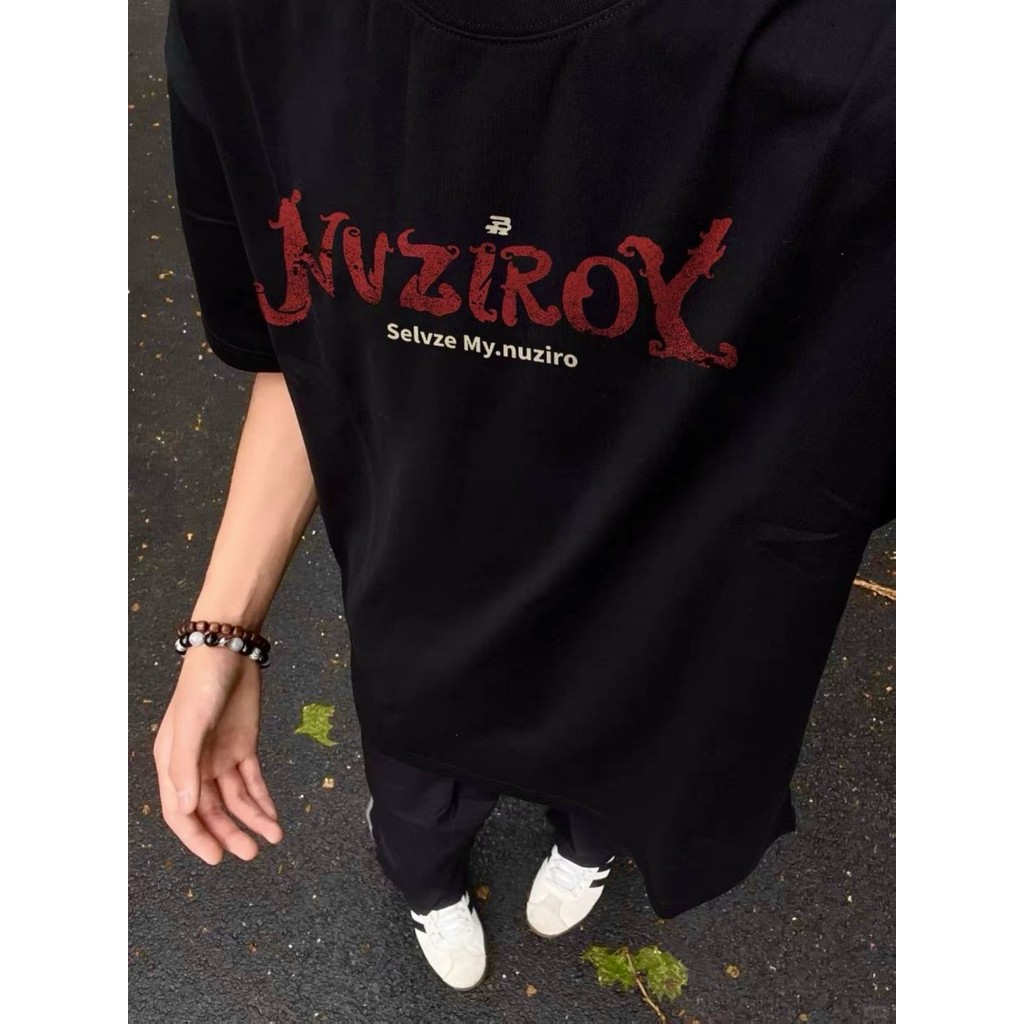 Camiseta Masculina Manga Curta Estampada Fashion Gola Redonda Camiseta Unisex