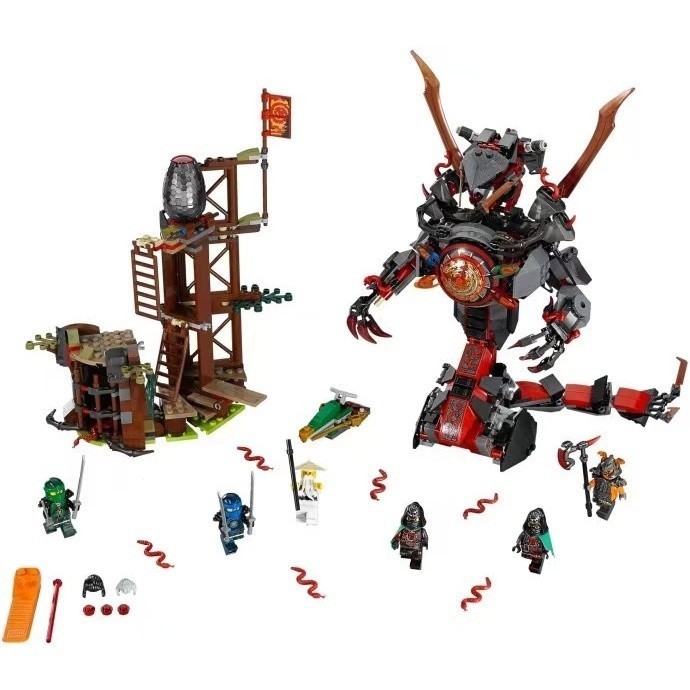 Lego ninjago giant snake cheap
