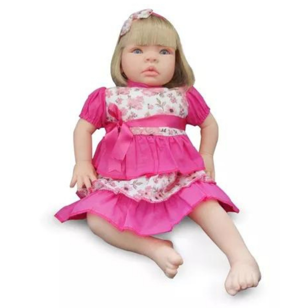 Conjunto Para Bebê Reborn Menino e Menina Rn Body Calça Algodão 4 Peças Confortável Toque Macio Fofo