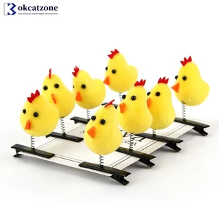 OKCATZONE Bonito Pequeno Pato Amarelo Reunido Grampo De Cabelo Coelho Frango Primavera Hairpin Dos Desenhos Animados Eng