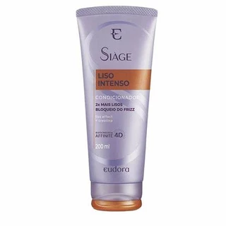 Condicionador Siàge Liso Intenso 200ml (Nova Versão) em Oferta na Shopee