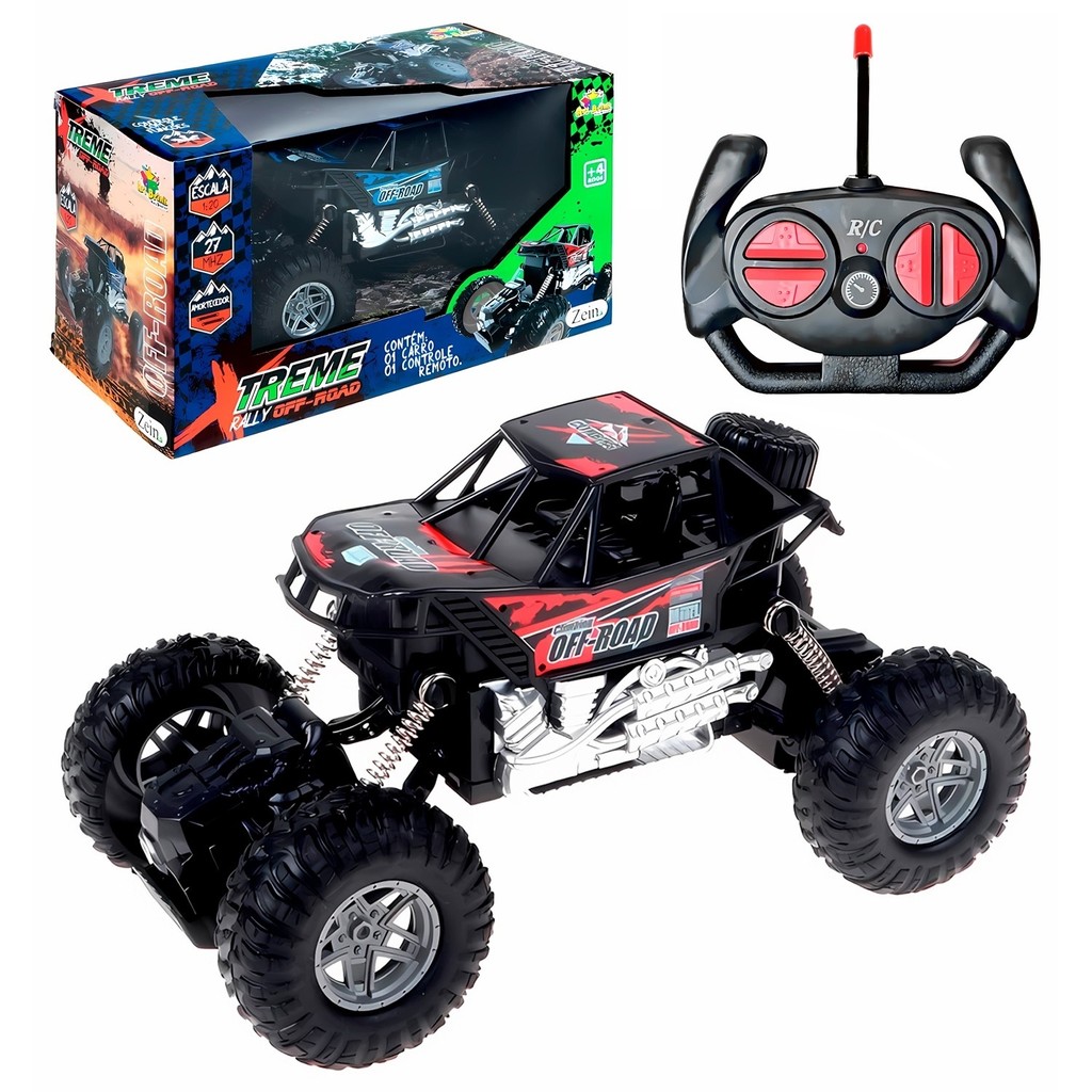 Carro De Controle Remoto Off-Road XTreme Rally - Art Brink