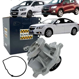Bomba Água para GM Chevrolet Tracker / Cruze / Sonic - 1.6 1.8 16V Ecotec  (Schadek 20.227 90000469) em Oferta na Shopee