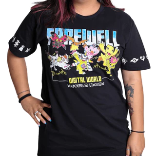 Camiseta - Digimon Farewell