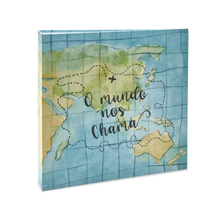 Álbum de Fotografia Viagem 300 Fotos 10x15 Rebites Ical em Oferta na Shopee