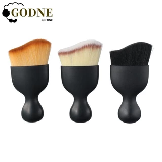 GODNESSFO 3PCS Escova De Detalhe Do Interior Automóvel , Pó De Design Curvo 3Color Cerdas Suaves Para Painel