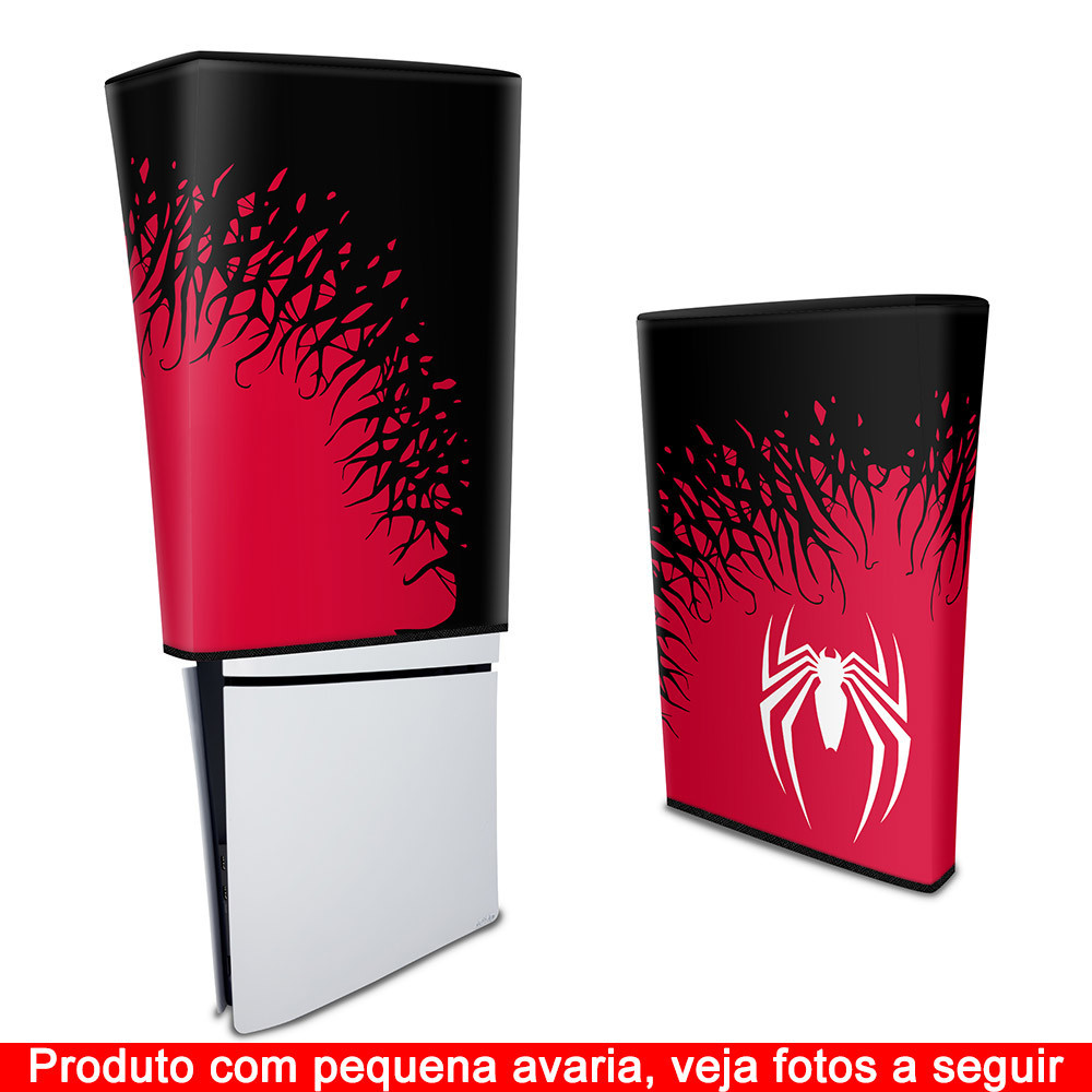 Capa para PS5 Slim Vertical Anti Poeira - Spider-Man Homem Aranha 2 EditionOut706
