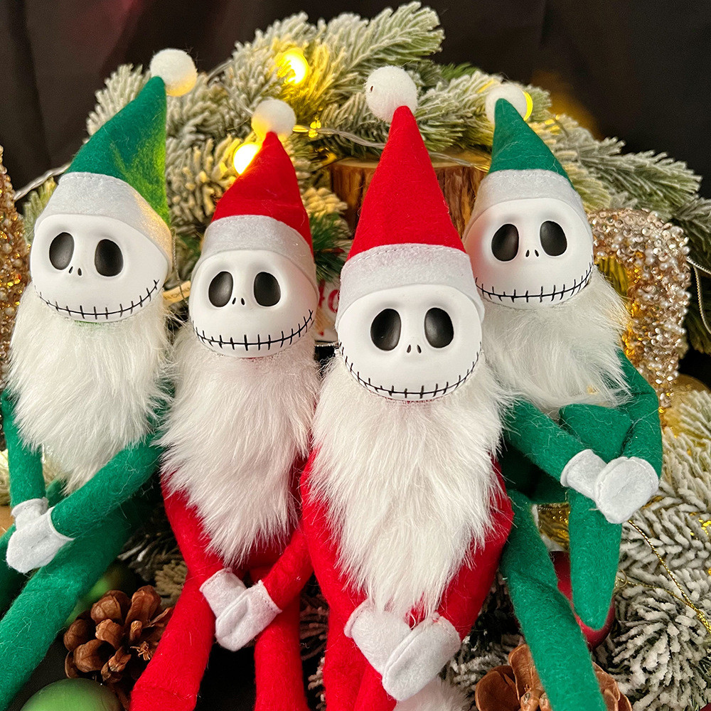Halloween/Decoração de Natal, 34cm Jack/Boneca Elf, Decoração de Natal, Materiais festivos