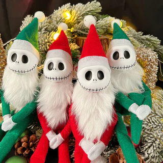 Halloween/Decoração de Natal, 34cm Jack/Boneca Elf, Decoração de Natal, Materiais festivos