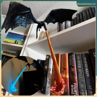Charizard Book Nook Wall Mount Fire Canto Do Livro Dragão Ou Disco Estilo Respirando Estátua Ornamento