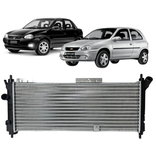 Radiador Rhino Gm Corsa Classic 1994 1996 1998 2000 2002 2004 2006 2008 2010 Com ar