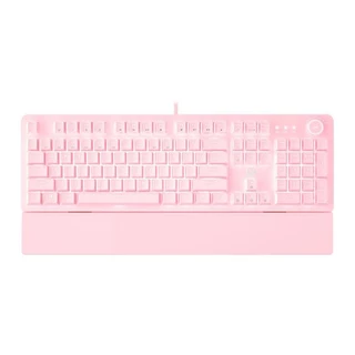 Teclado Mecanico Fantech Maxpower MK853 V2, Led Branco, Switch Vermelho, Rosa, MK853V2-PK-RD em Oferta na Shopee