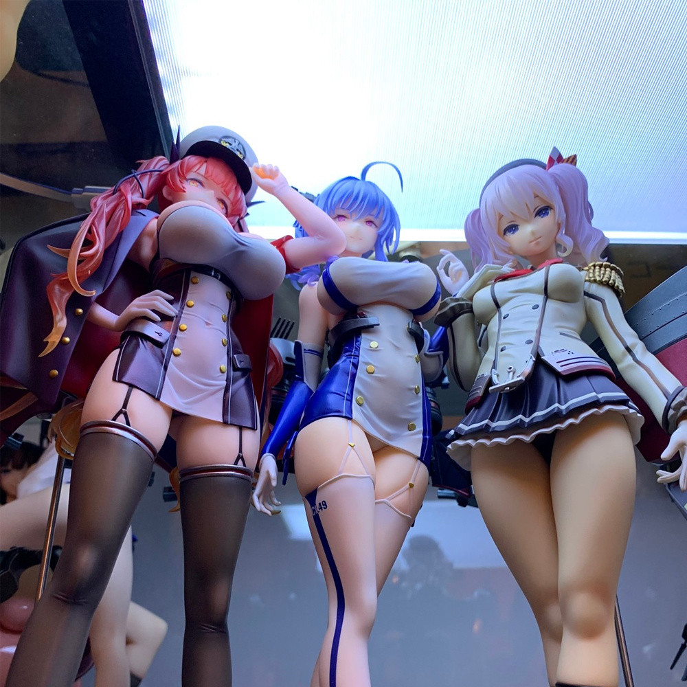 Azur Lane Anime Personagem Modelo Frota Coleção Navio Menina Kashima Versão Leve Roupas Destacáveis Boneca Bidimensional