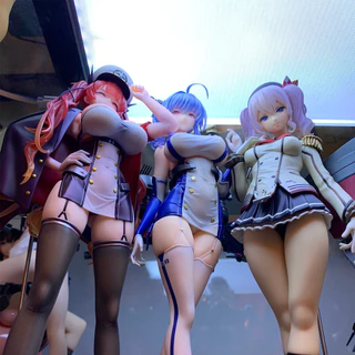 Azur Lane Anime Personagem Modelo Frota Coleção Navio Menina Kashima Versão Leve Roupas Destacáveis Boneca Bidimensional