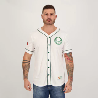 Camisa Palmeiras Baseball Branca