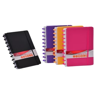 Caderno de Disco Inteligente Planner Completo com Divisórias Cores Sortidas em Oferta na Shopee