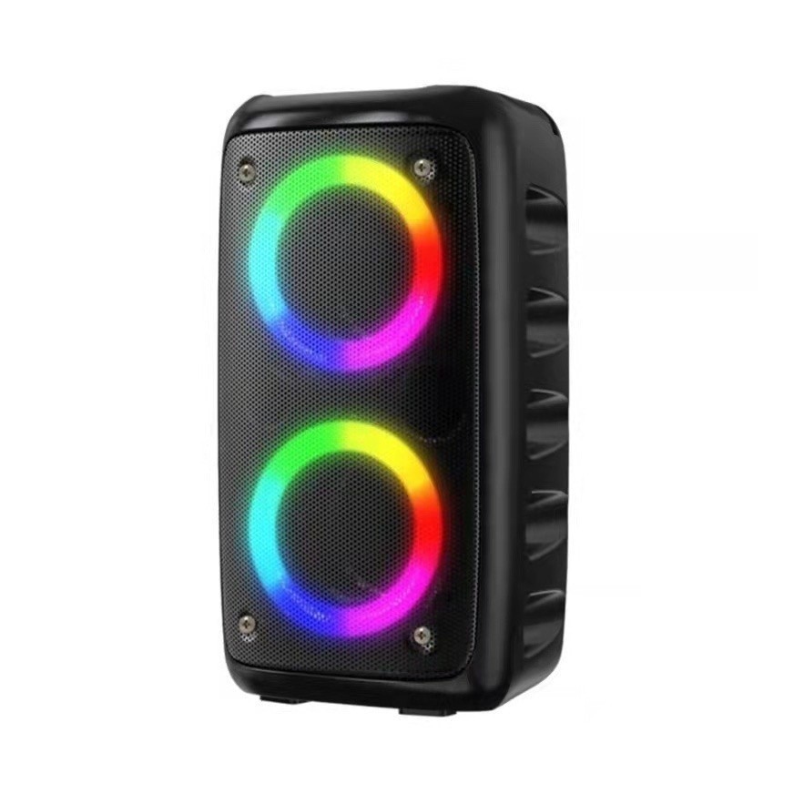 Caixa de som Bluetooth Led Rgb Potente Multimídia Subwoofer TWS Estéreo Sem Fio XDG-96 XTRAD