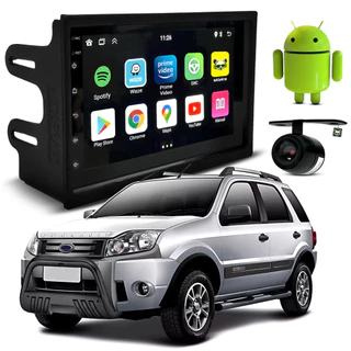Kit Central Multimidia Android 7 Pol Ecosport 2005 2006 2007 2008 2009 2010 2011 2012